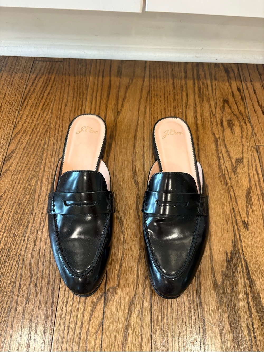 🖤J Crew Leather Loafer Mule